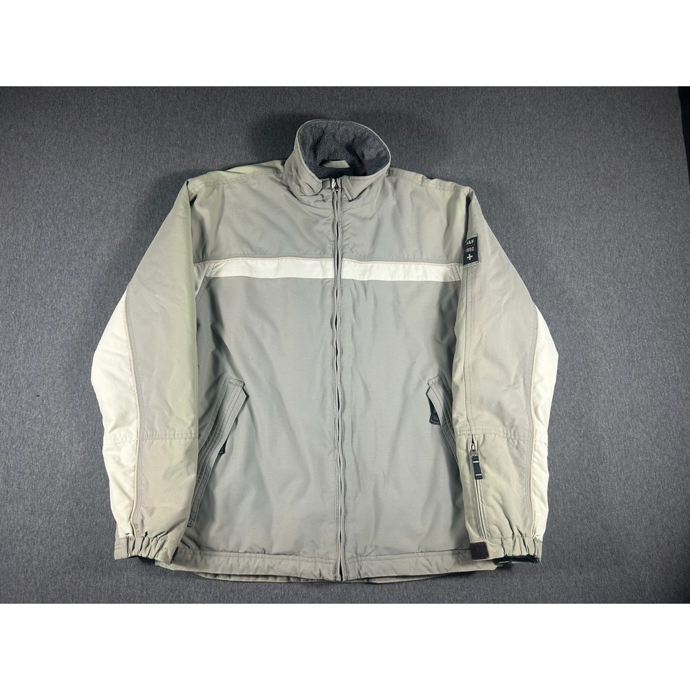 Vintage Abercrombie & Fitch Y2K Weatherproof Fleece-Lined Technical Jacket Small